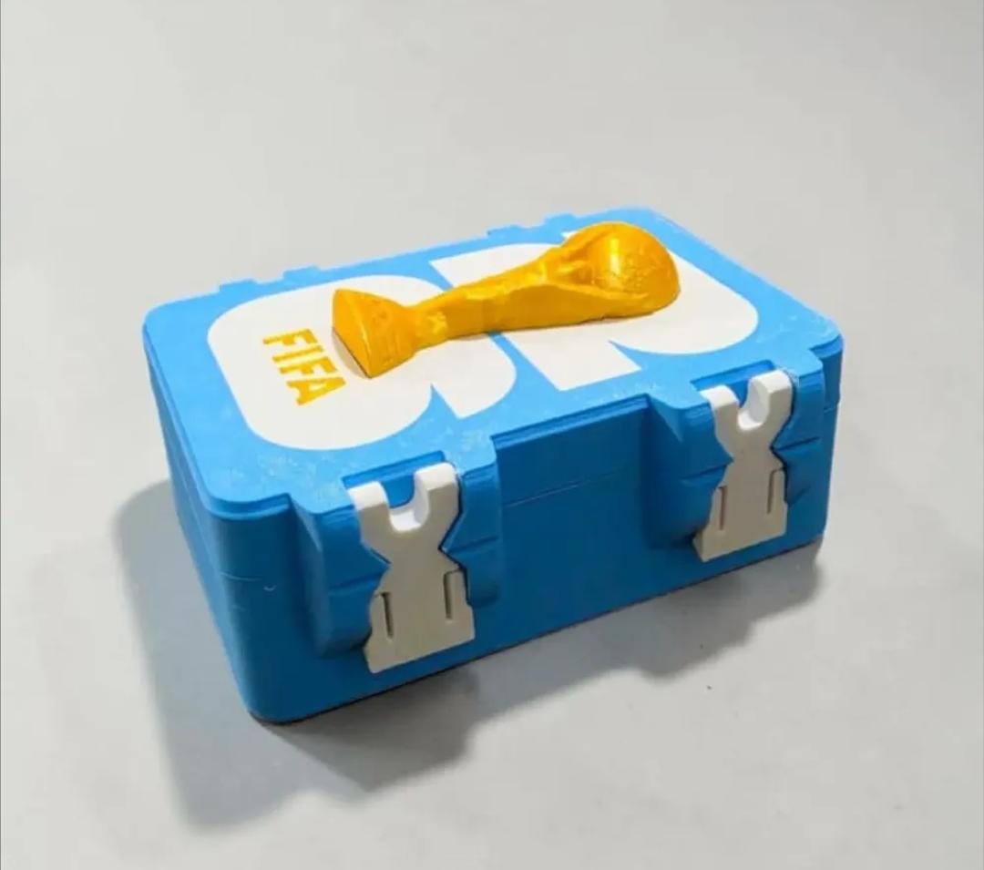 Caja Decorativa FIFA 26 Impresa en 3D — Con Trofeo del Mundo Incluido | SLGo3D - Image 7