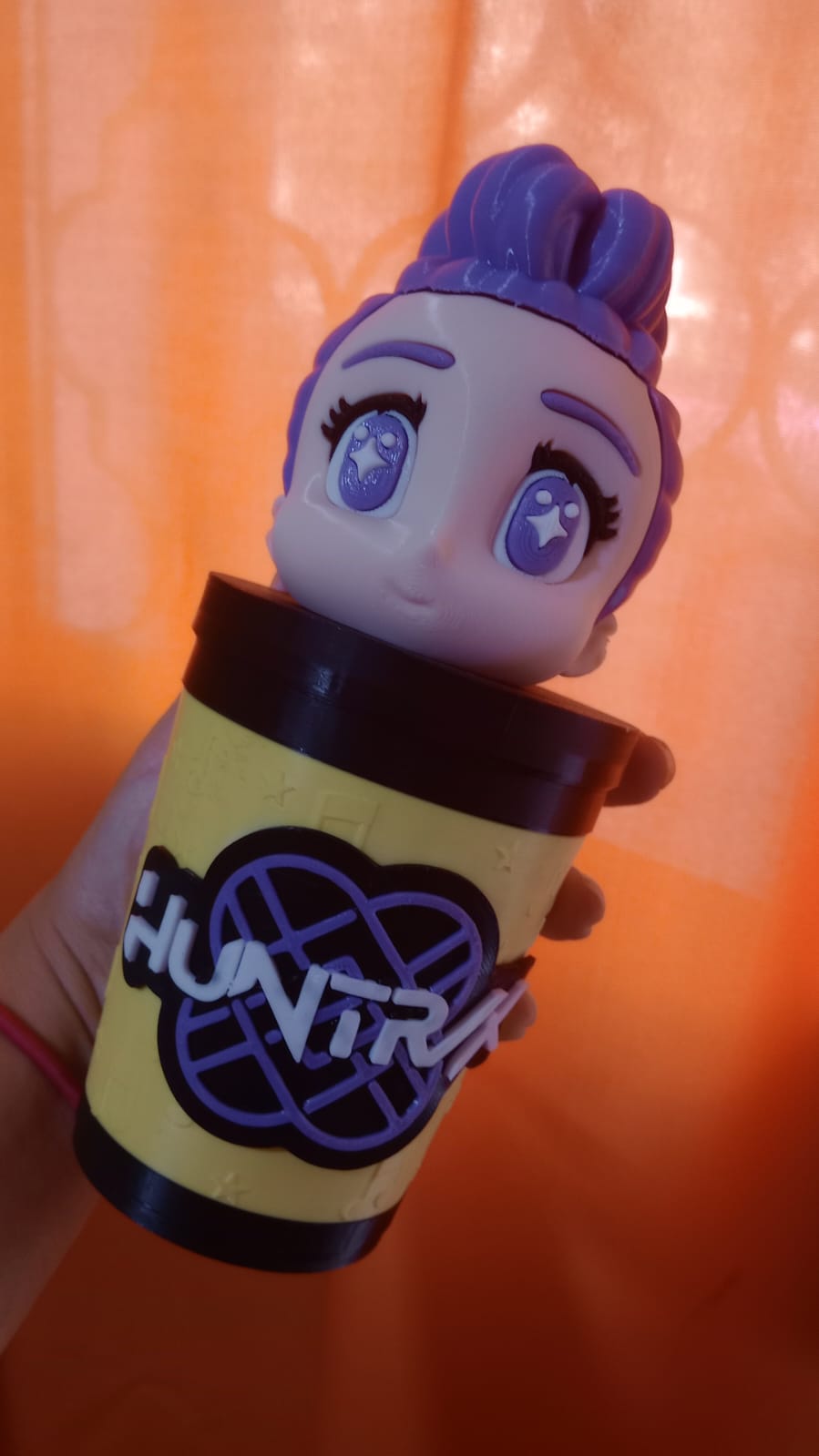 Vaso Milkshake con Figura Chibi Anime Impresa en 3D — Personalizable | SLGo3D - Image 2
