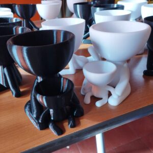 Macetero Hombrecito Impreso en 3D — Decoración Hogar con Personalidad | SLGo3D