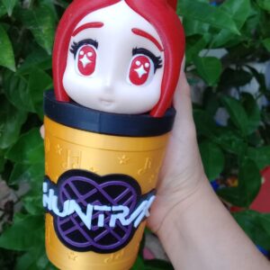 Termo con Figura Chibi Anime Impresa en 3D — Personalizable | SLGo3D